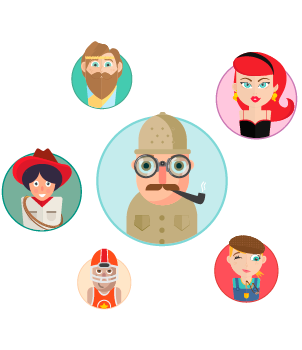Pick your character types